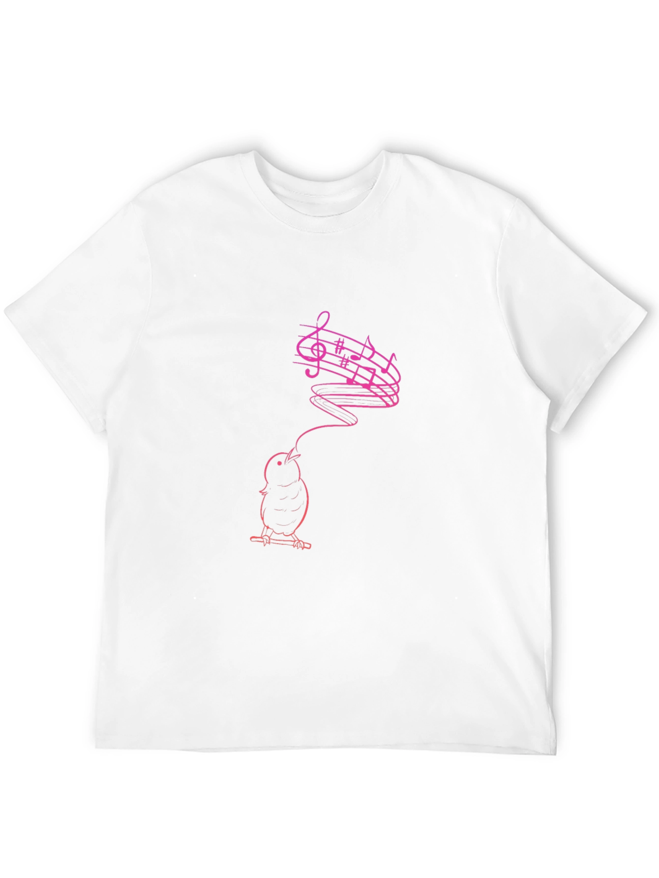 Singing Bird Graphic T-Shirt