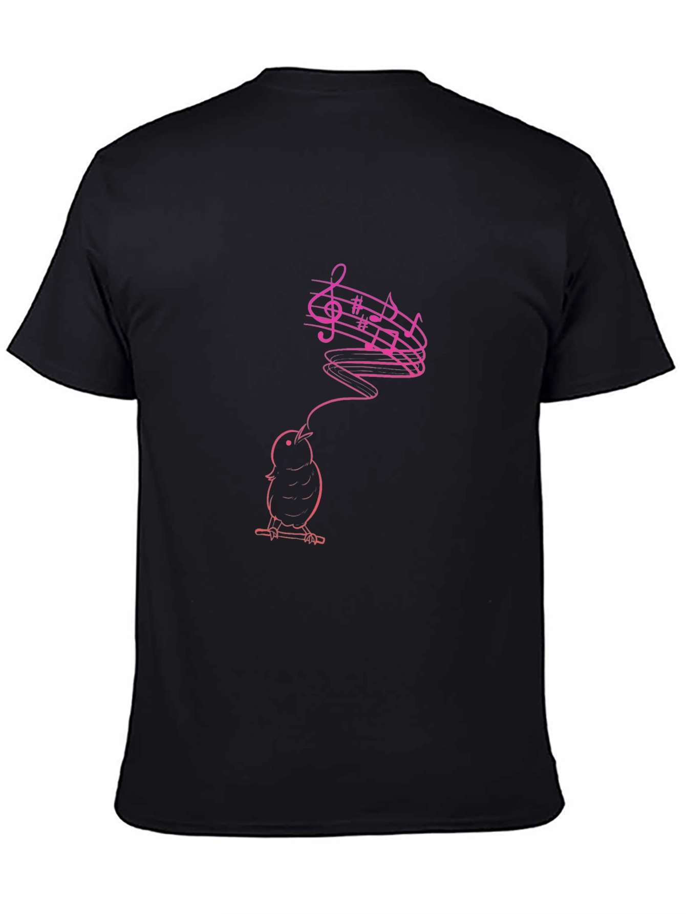 Singing Bird Graphic T-Shirt
