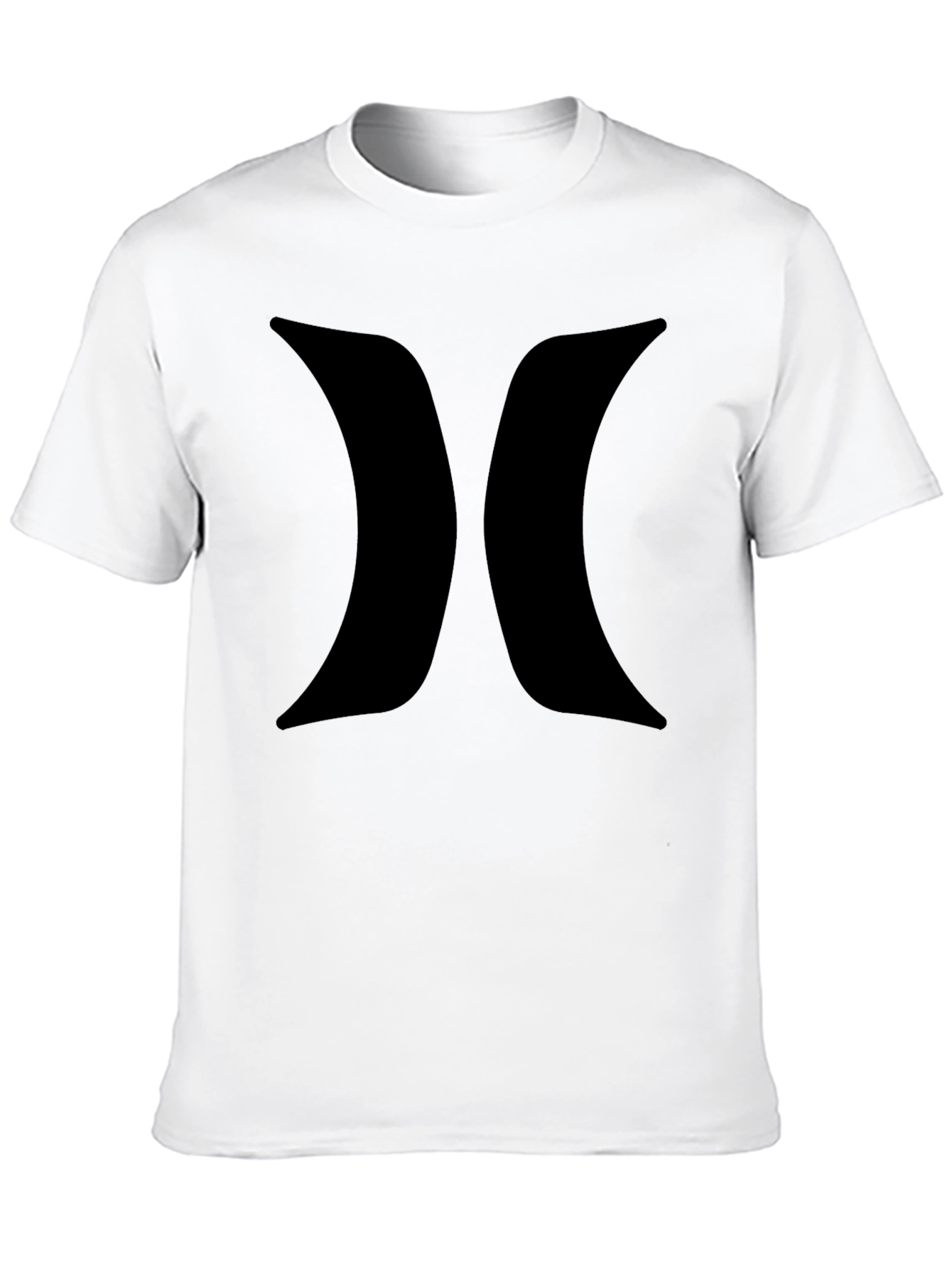 Black Hurley Graphic Tee - Mens Casual Style