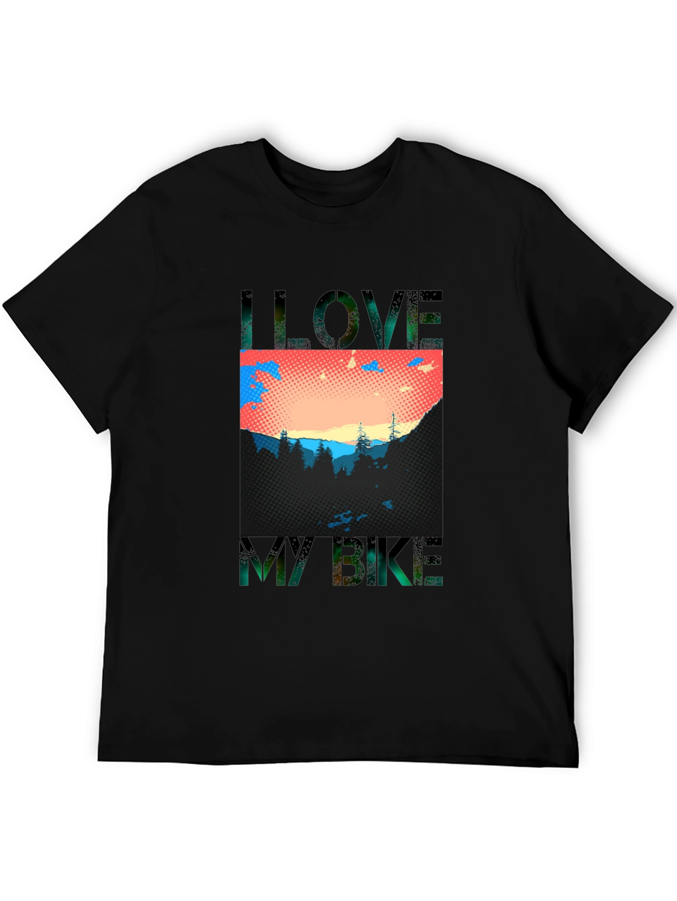 I Love My Bike Graphic Tee