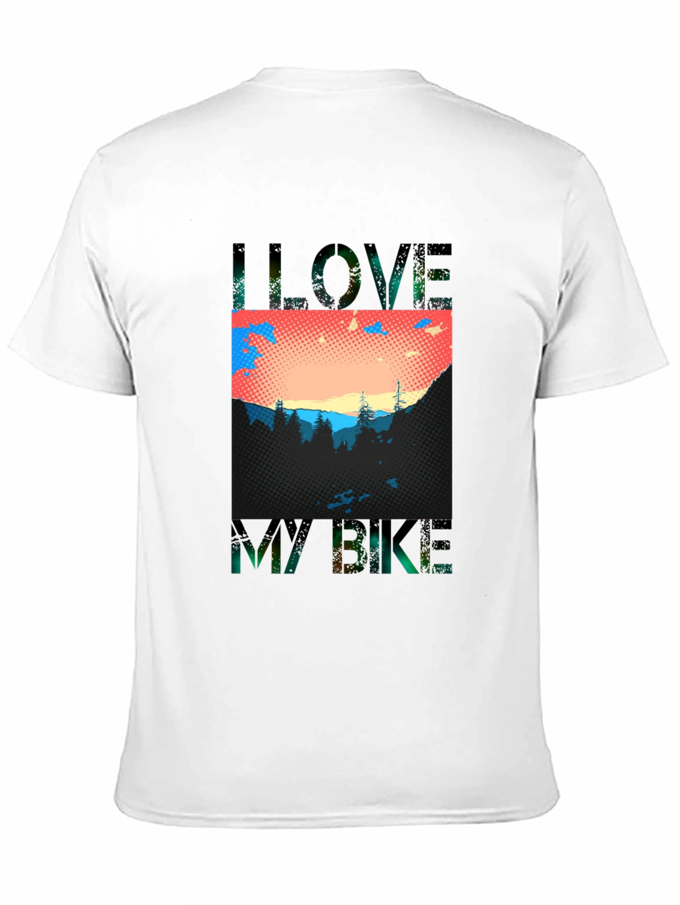 I Love My Bike Graphic Tee