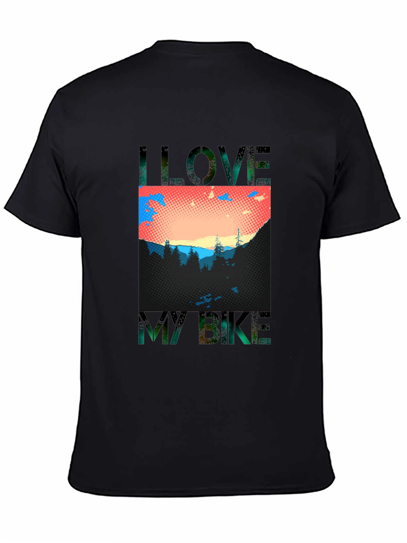 I Love My Bike Graphic Tee