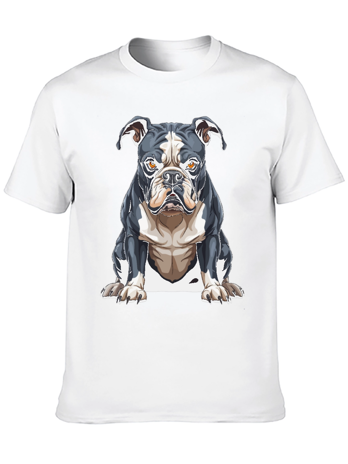 Bulldog Graphic Print T-Shirt