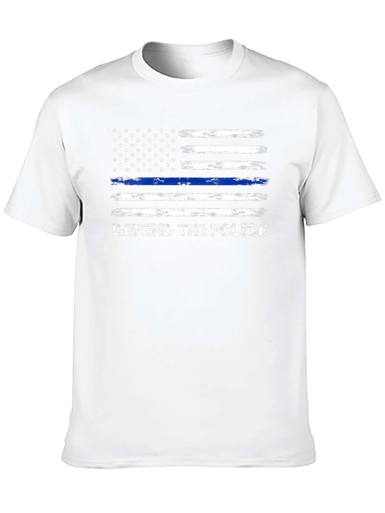 Defend The Police American Flag T-Shirt
