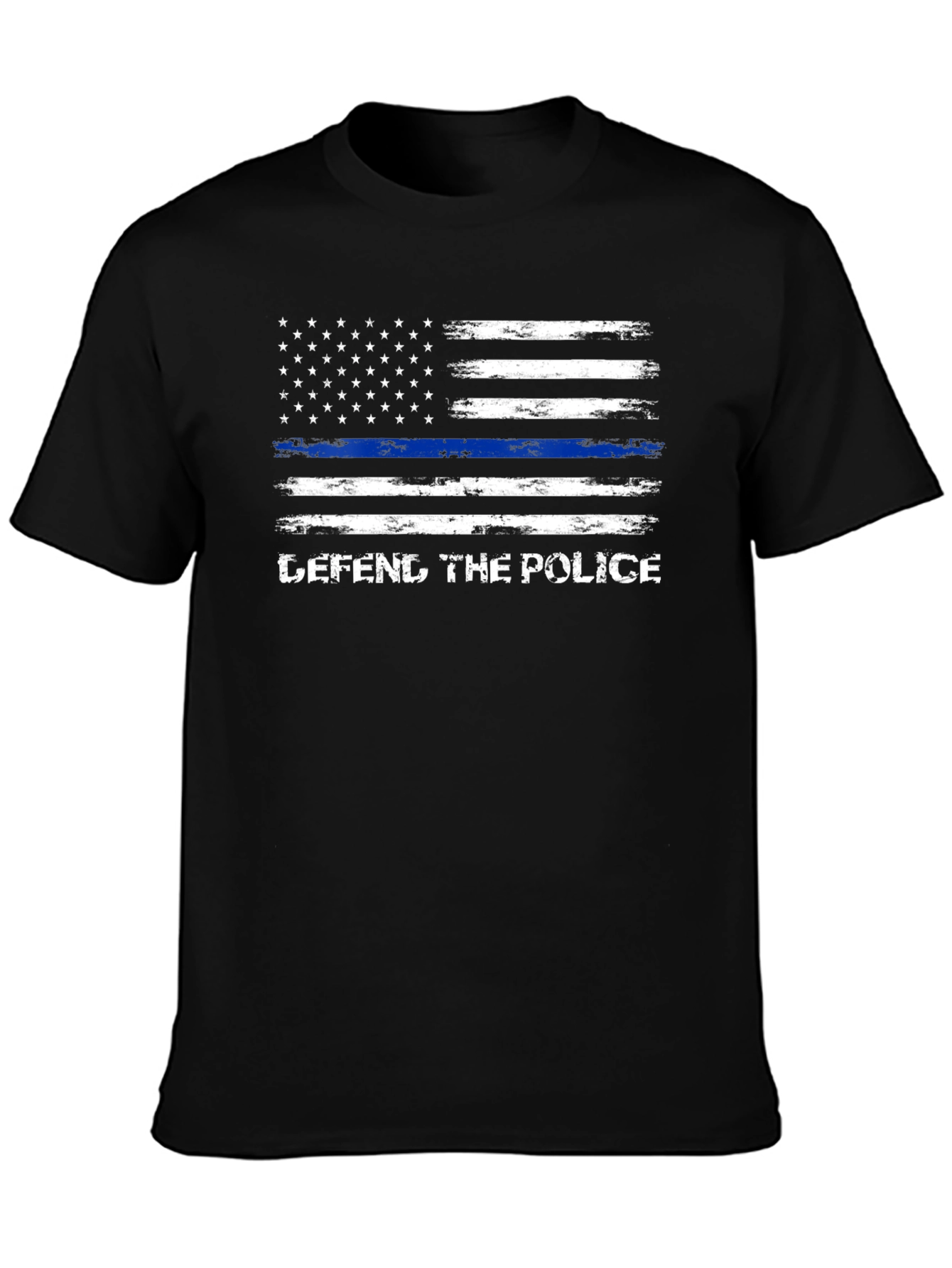 Defend The Police American Flag T-Shirt
