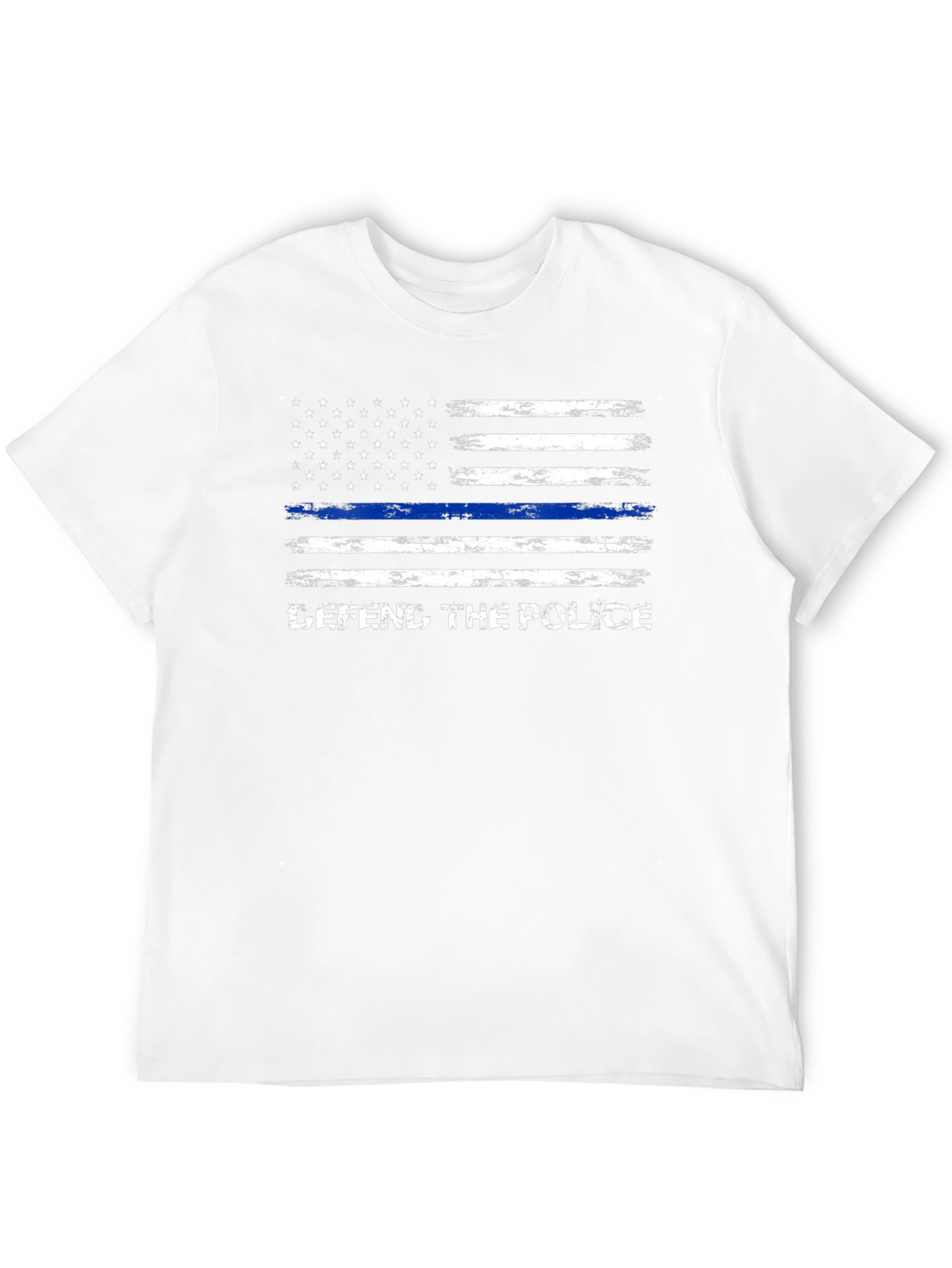 Defend The Police American Flag T-Shirt