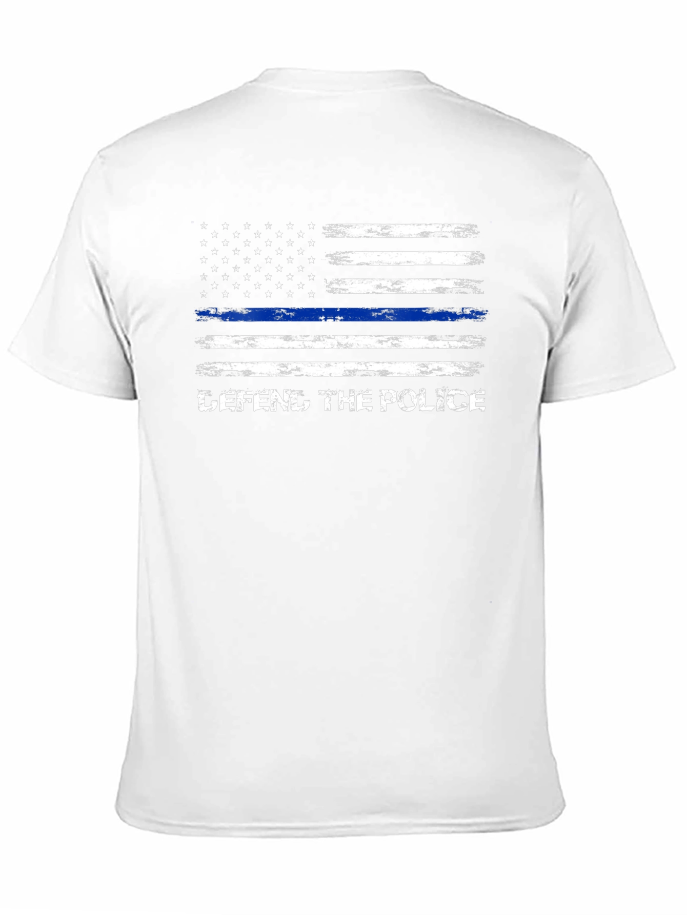 Defend The Police American Flag T-Shirt