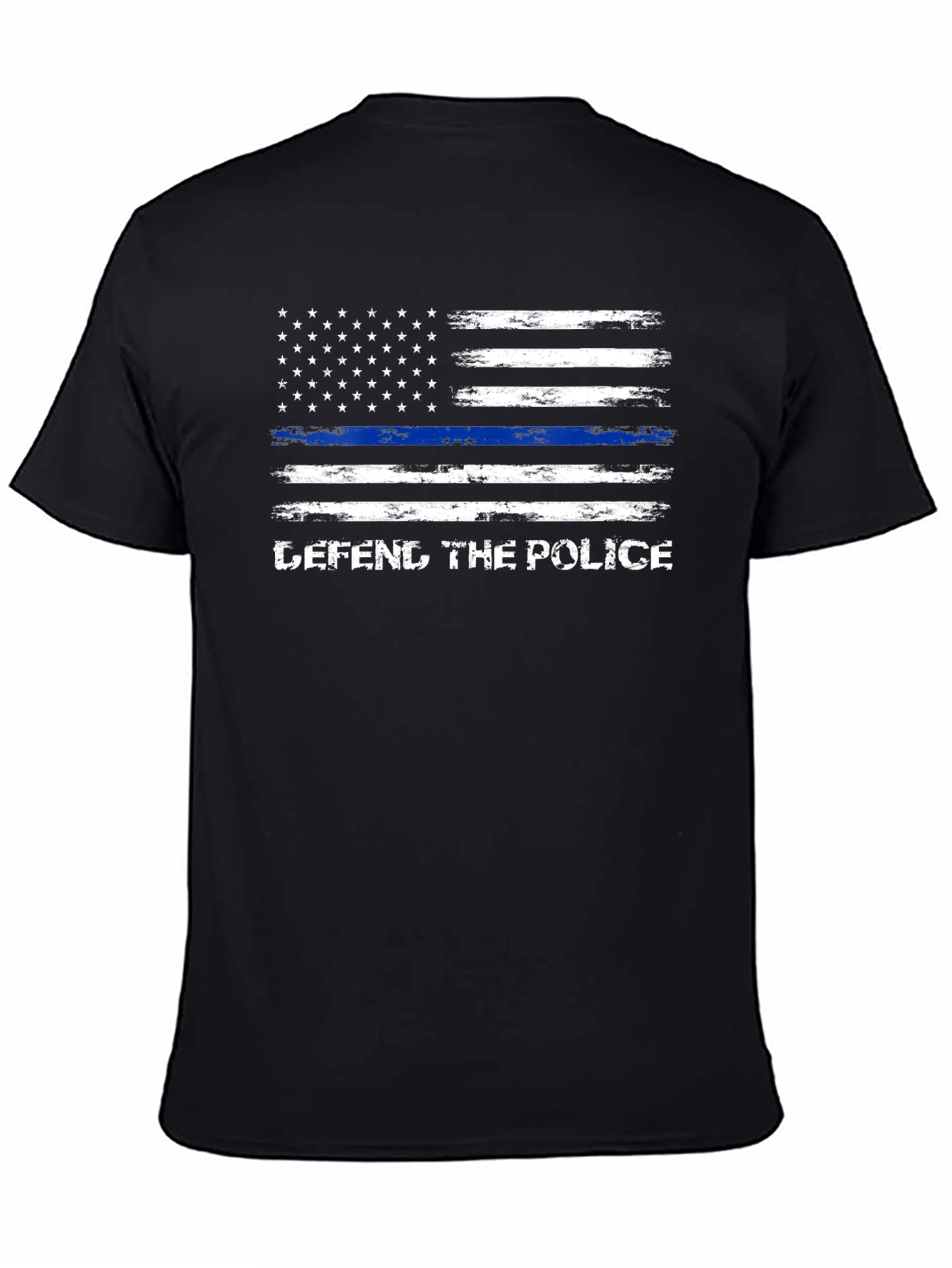Defend The Police American Flag T-Shirt