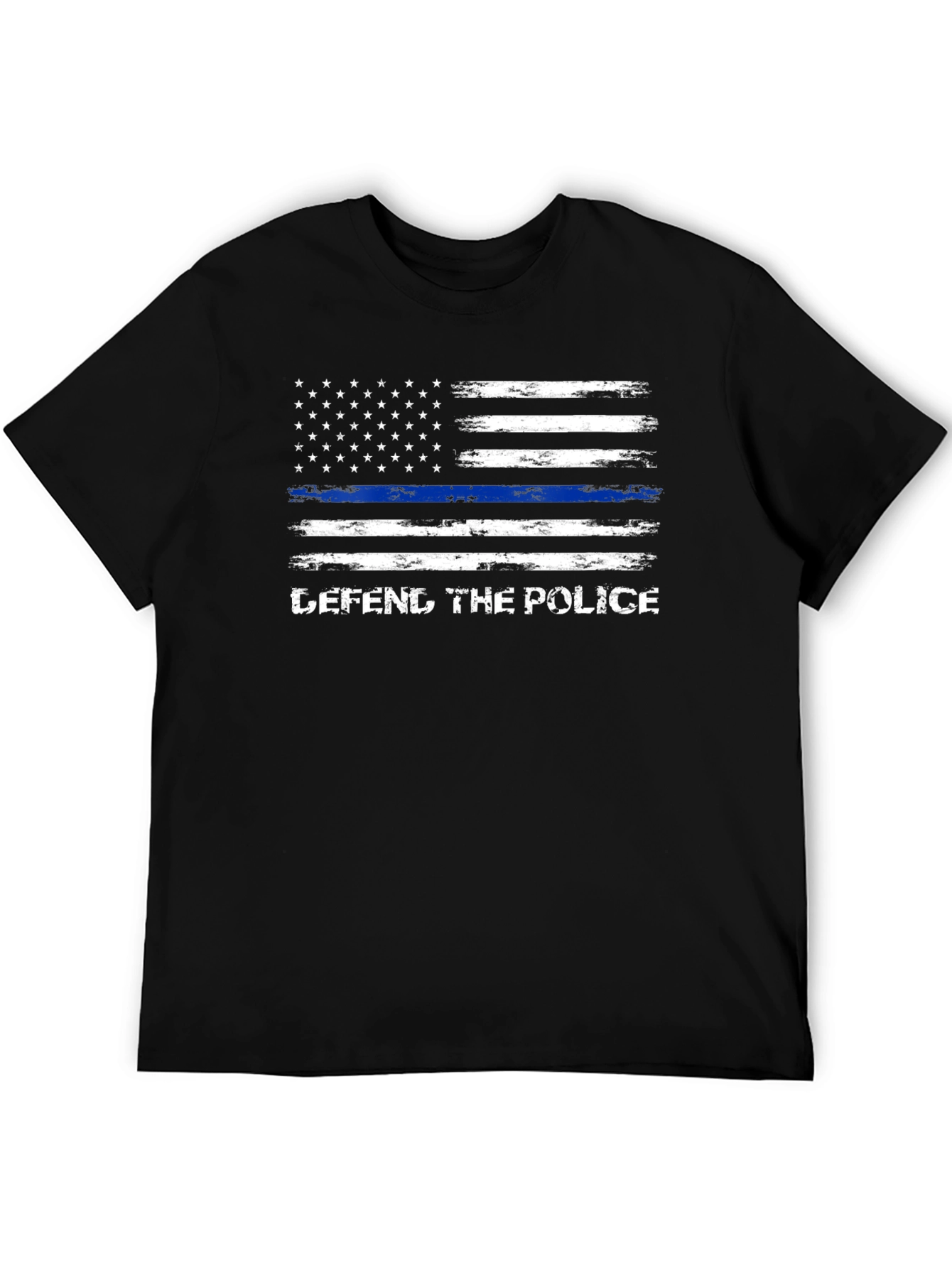 Defend The Police American Flag T-Shirt