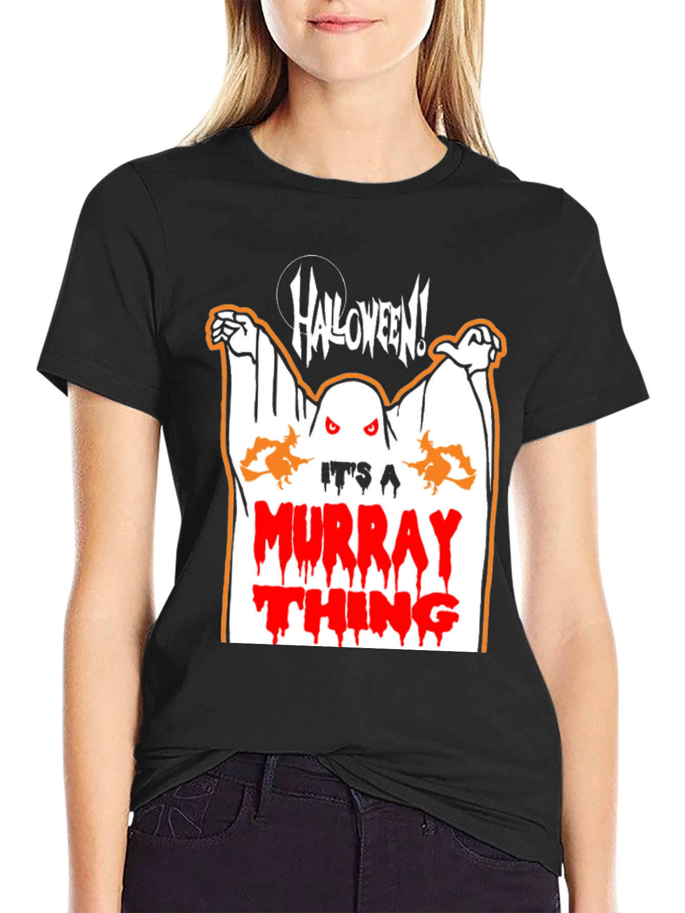 Halloween Ghost Murray Thing T-Shirt