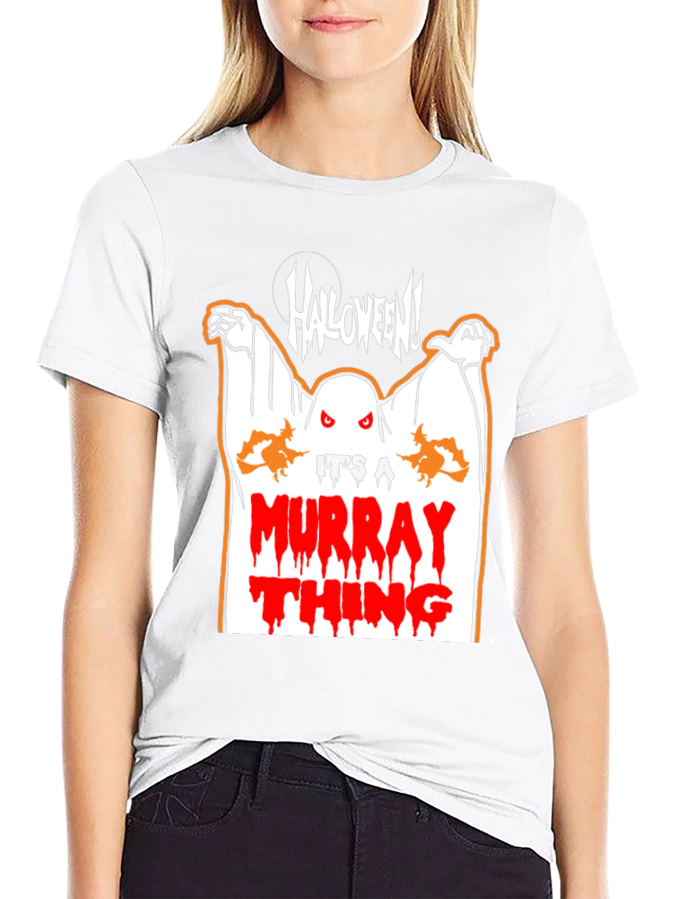 Halloween Ghost Murray Thing T-Shirt