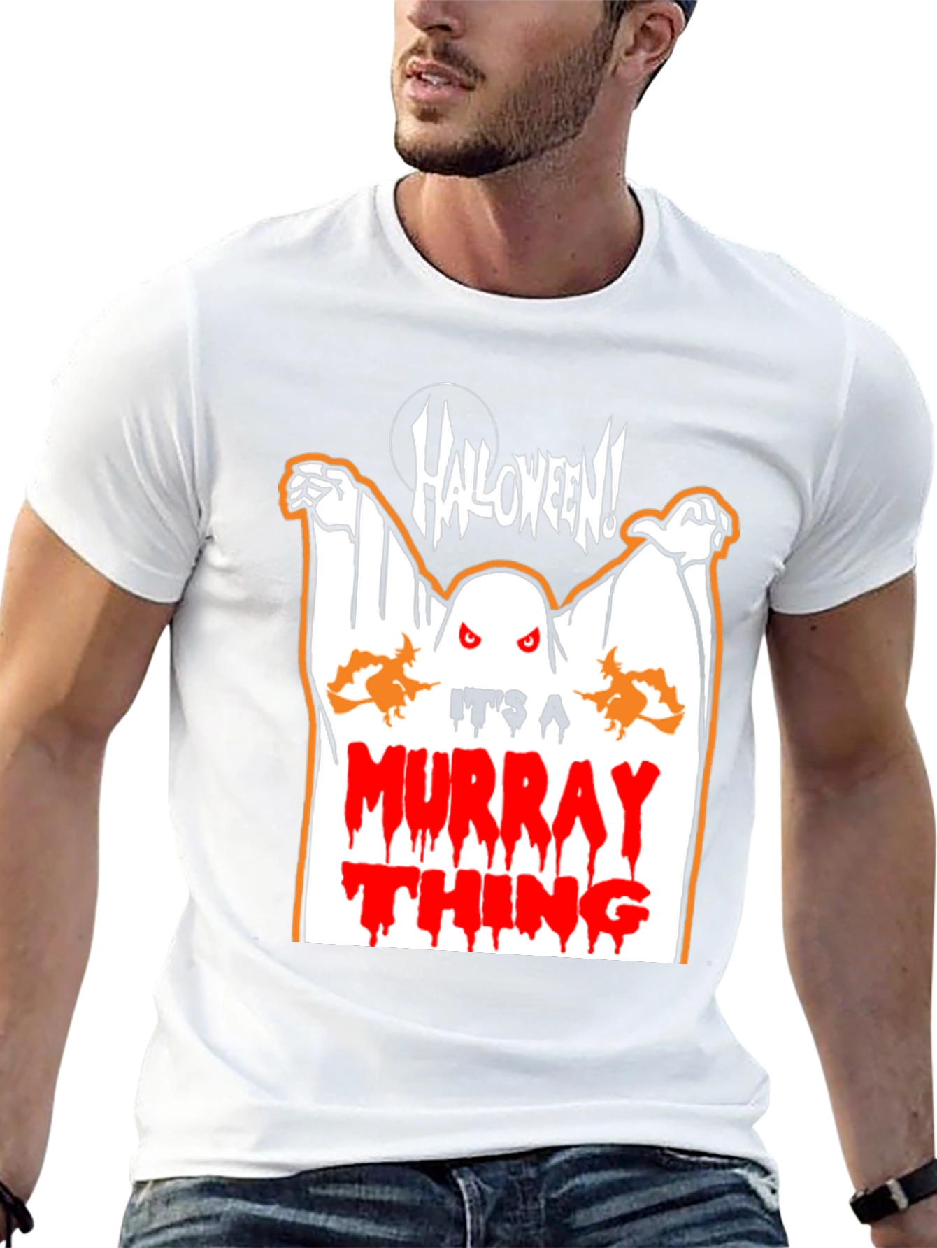 Halloween Ghost Murray Thing T-Shirt