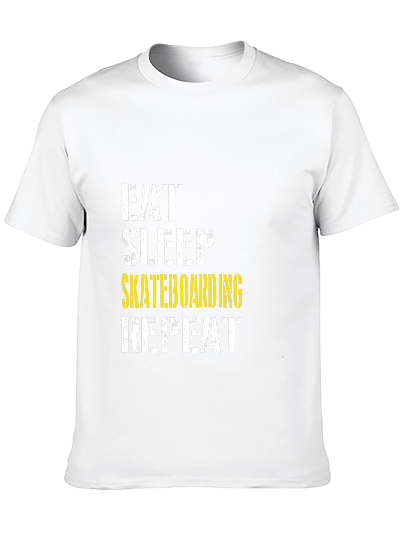 Eat Sleep Skateboarding Repeat Graphic Tee