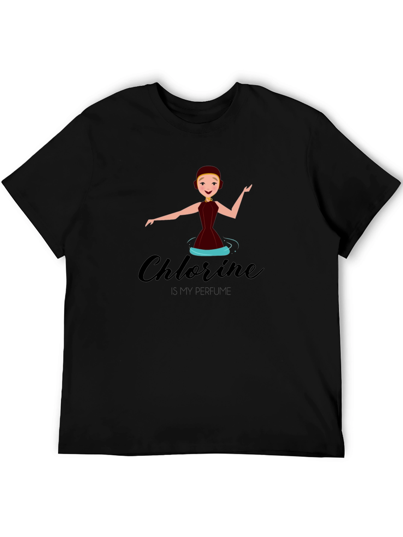 Chlorine Perfume Swimmer T-Shirt