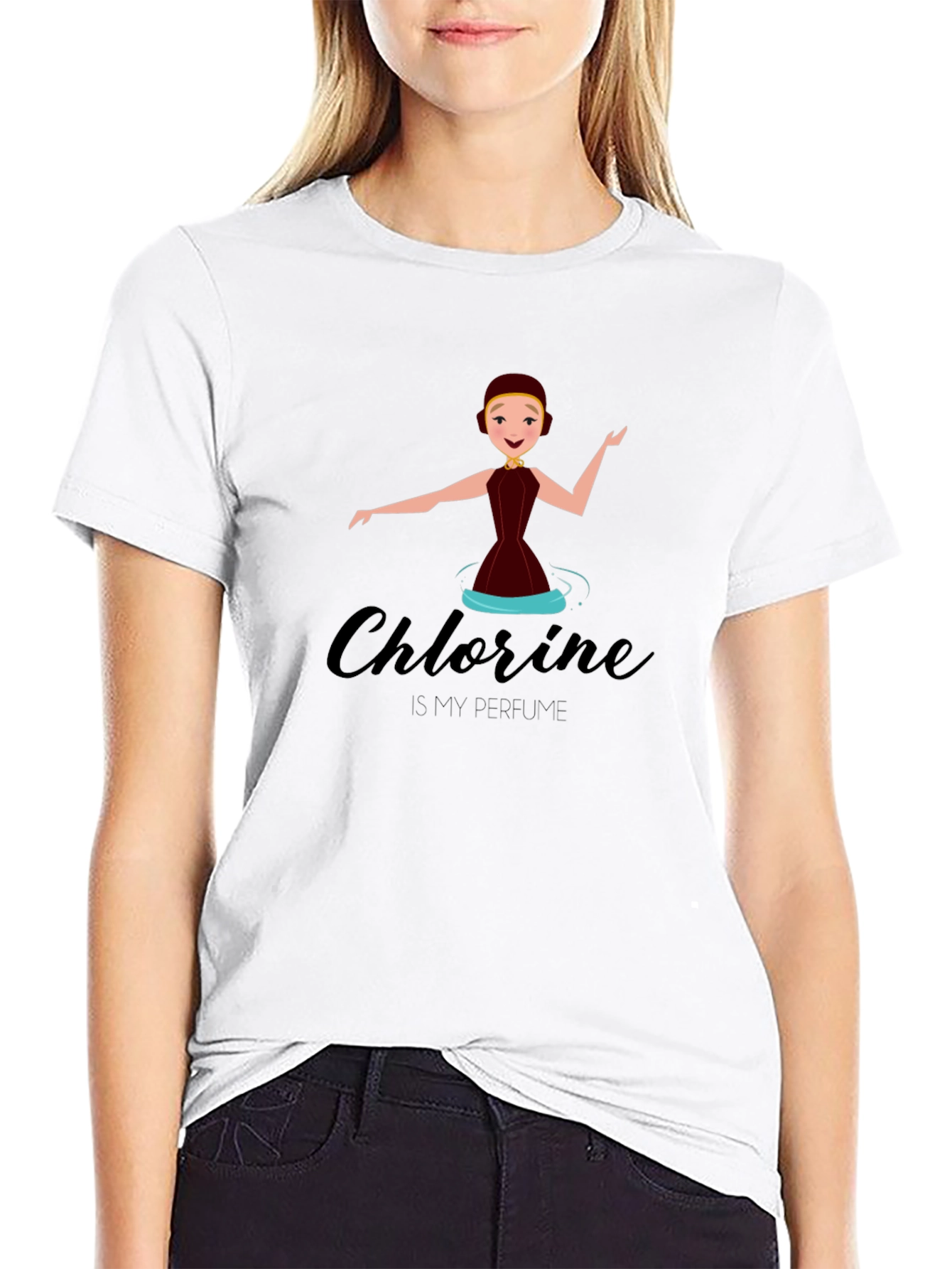 Chlorine Perfume Swimmer T-Shirt