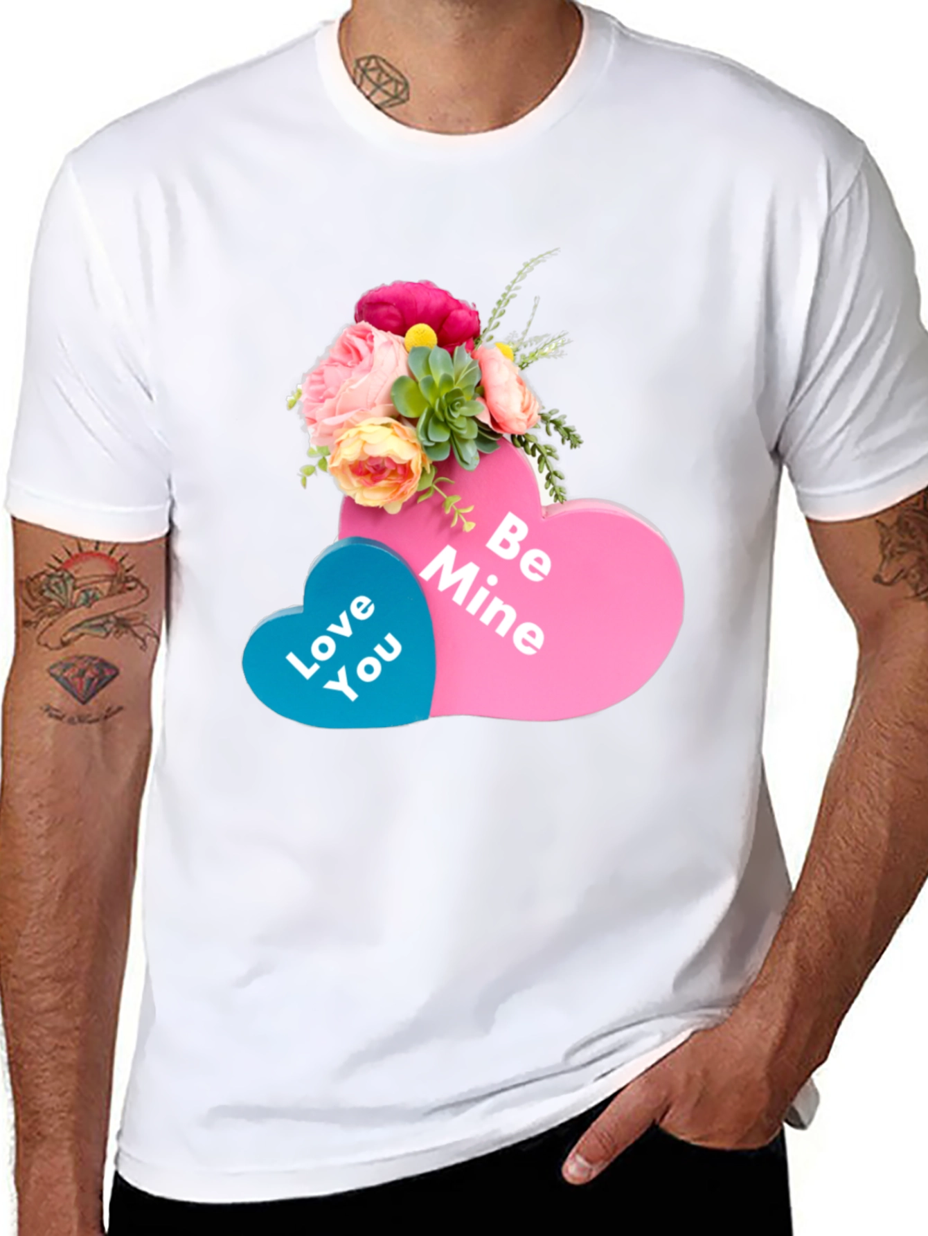 Love You / Be Mine Valentines Day T-Shirt