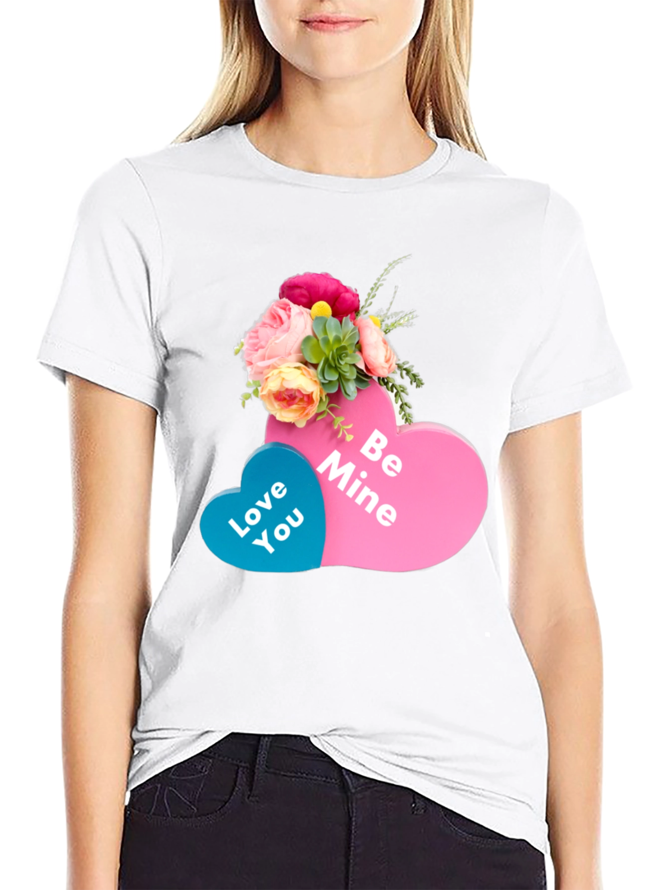 Love You / Be Mine Valentines Day T-Shirt