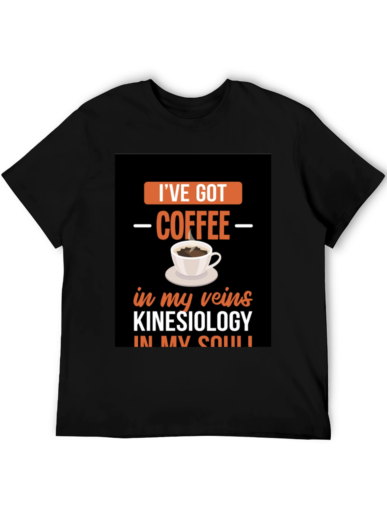 Coffee & Kinesiology T-Shirt - Quirky Graphic Tee
