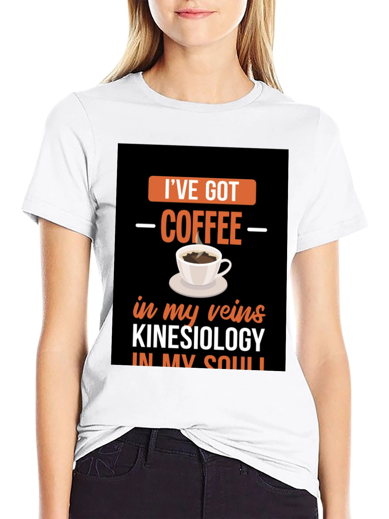 Coffee & Kinesiology T-Shirt - Quirky Graphic Tee