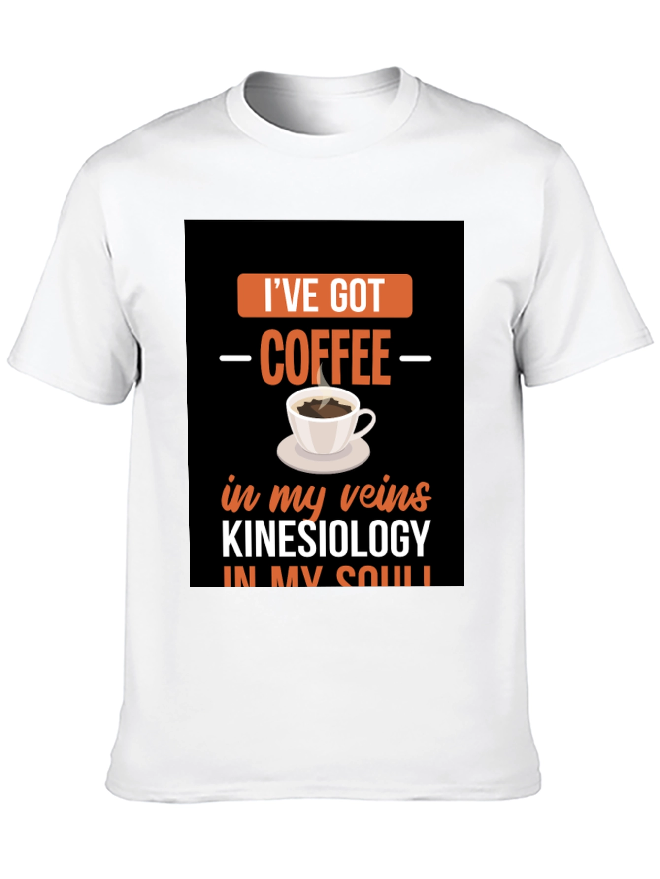 Coffee & Kinesiology T-Shirt - Quirky Graphic Tee