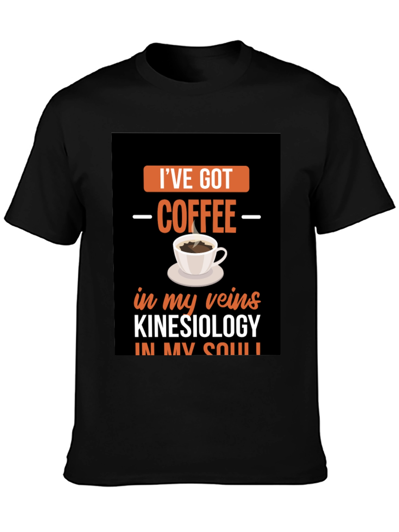Coffee & Kinesiology T-Shirt - Quirky Graphic Tee