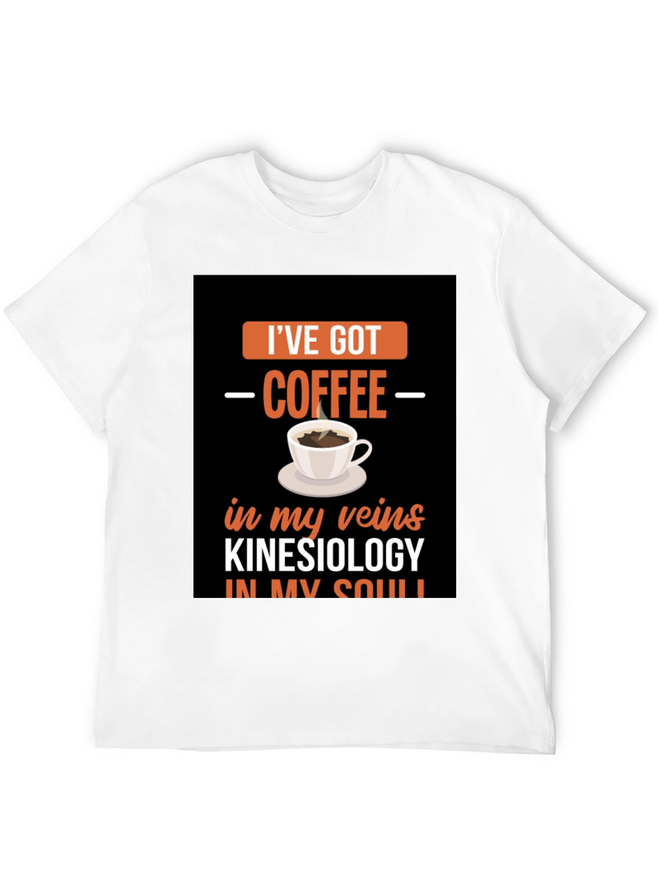 Coffee & Kinesiology T-Shirt - Quirky Graphic Tee