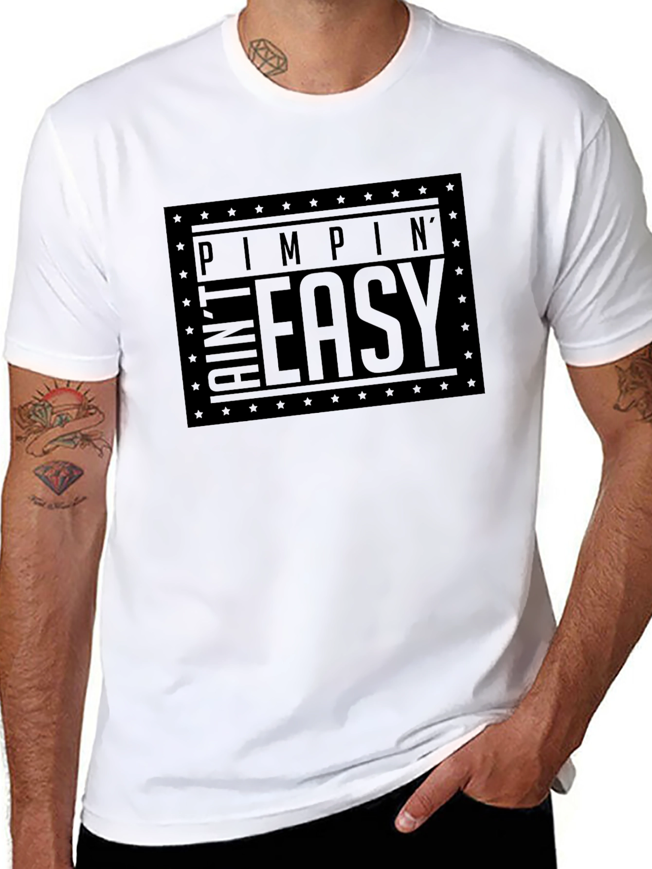 Pimpin Aint Easy Graphic T-Shirt