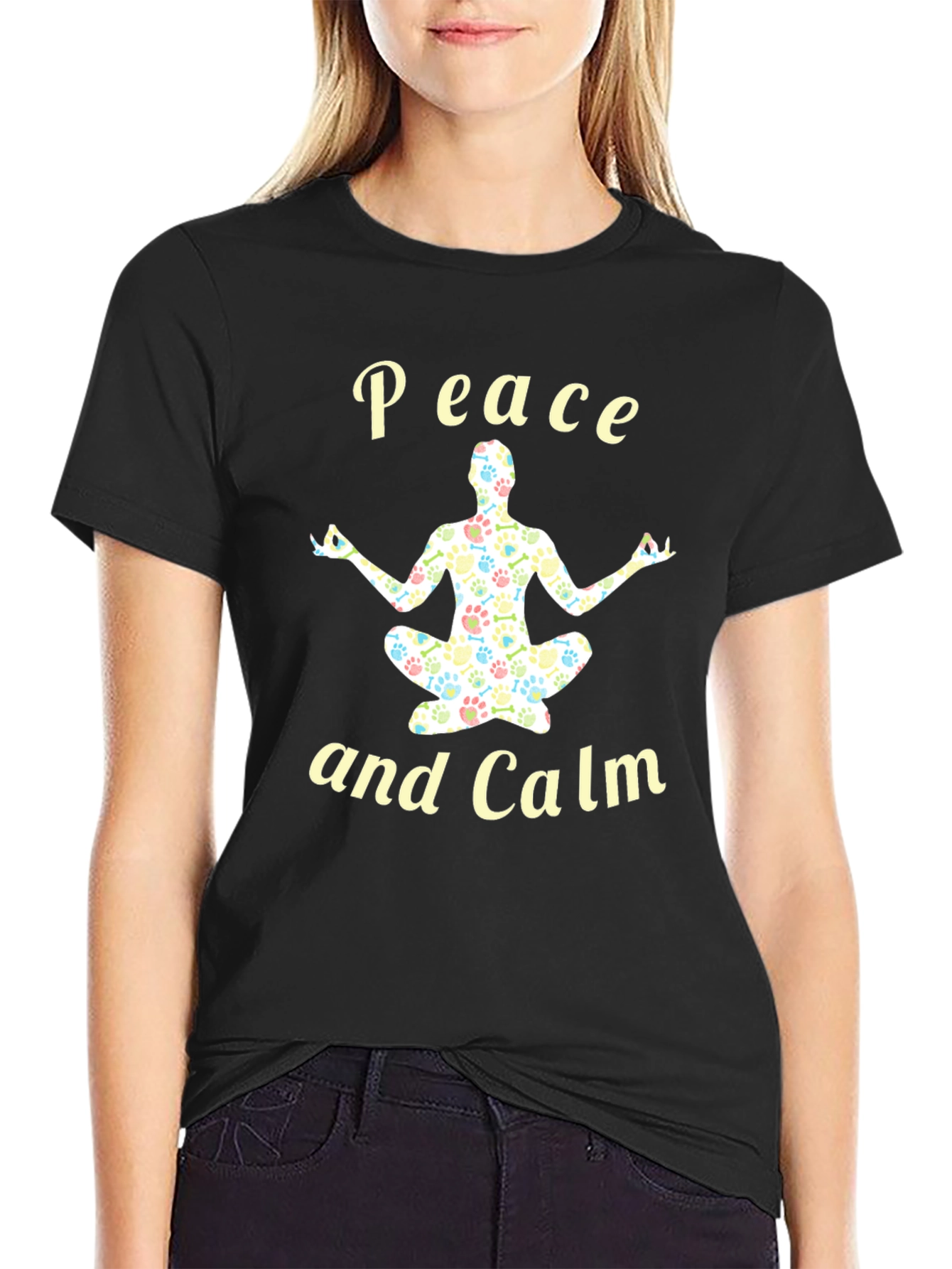Peace and Calm Yoga T-Shirt