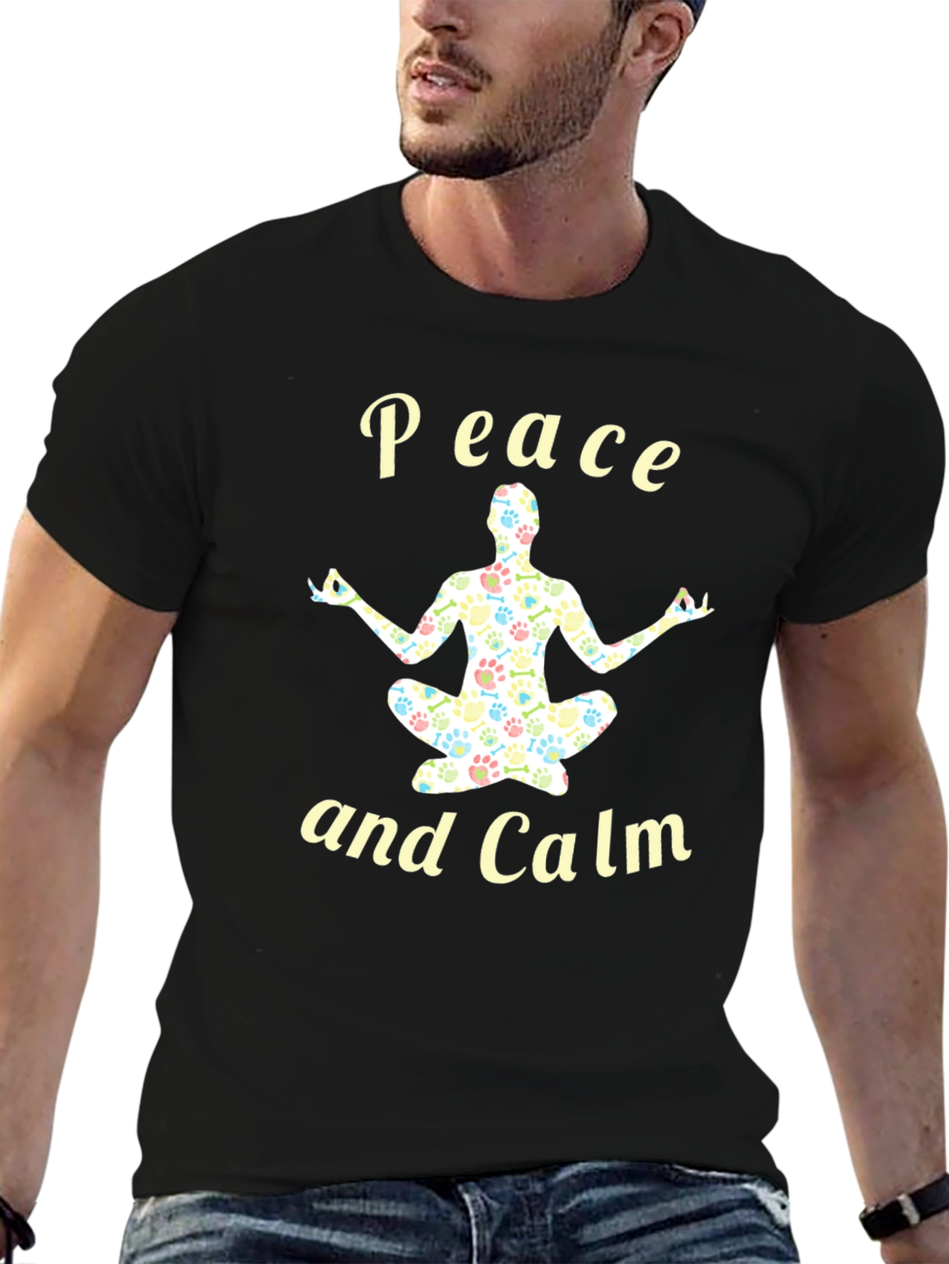 Peace and Calm Yoga T-Shirt
