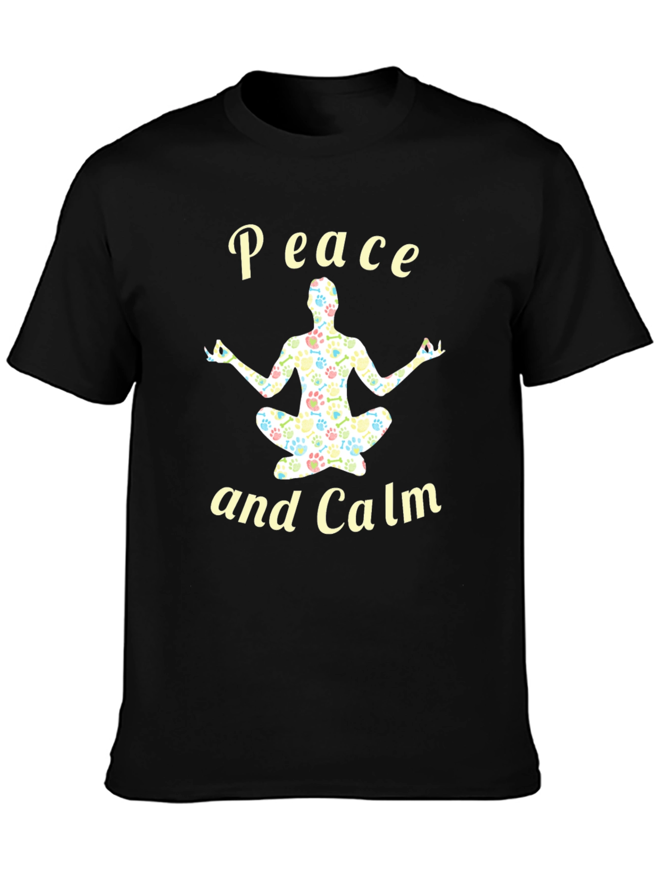 Peace and Calm Yoga T-Shirt