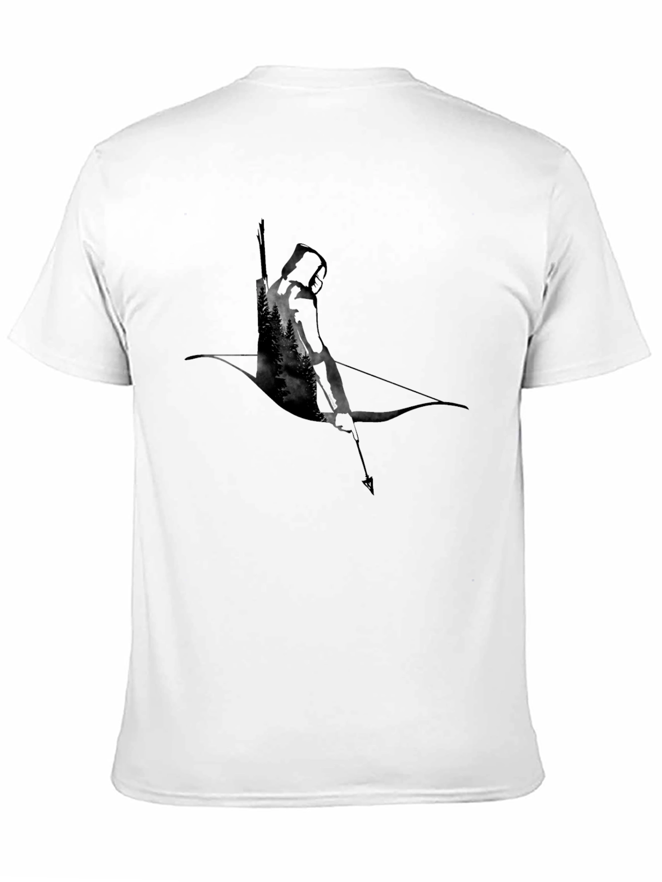 Archer Graphic T-Shirt - Black
