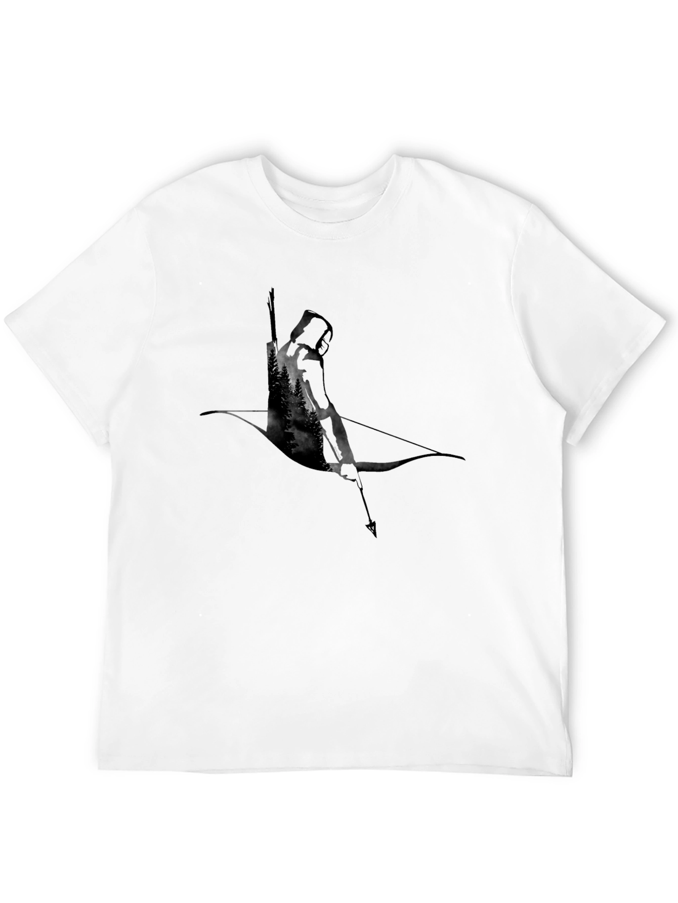 Archer Graphic T-Shirt - Black
