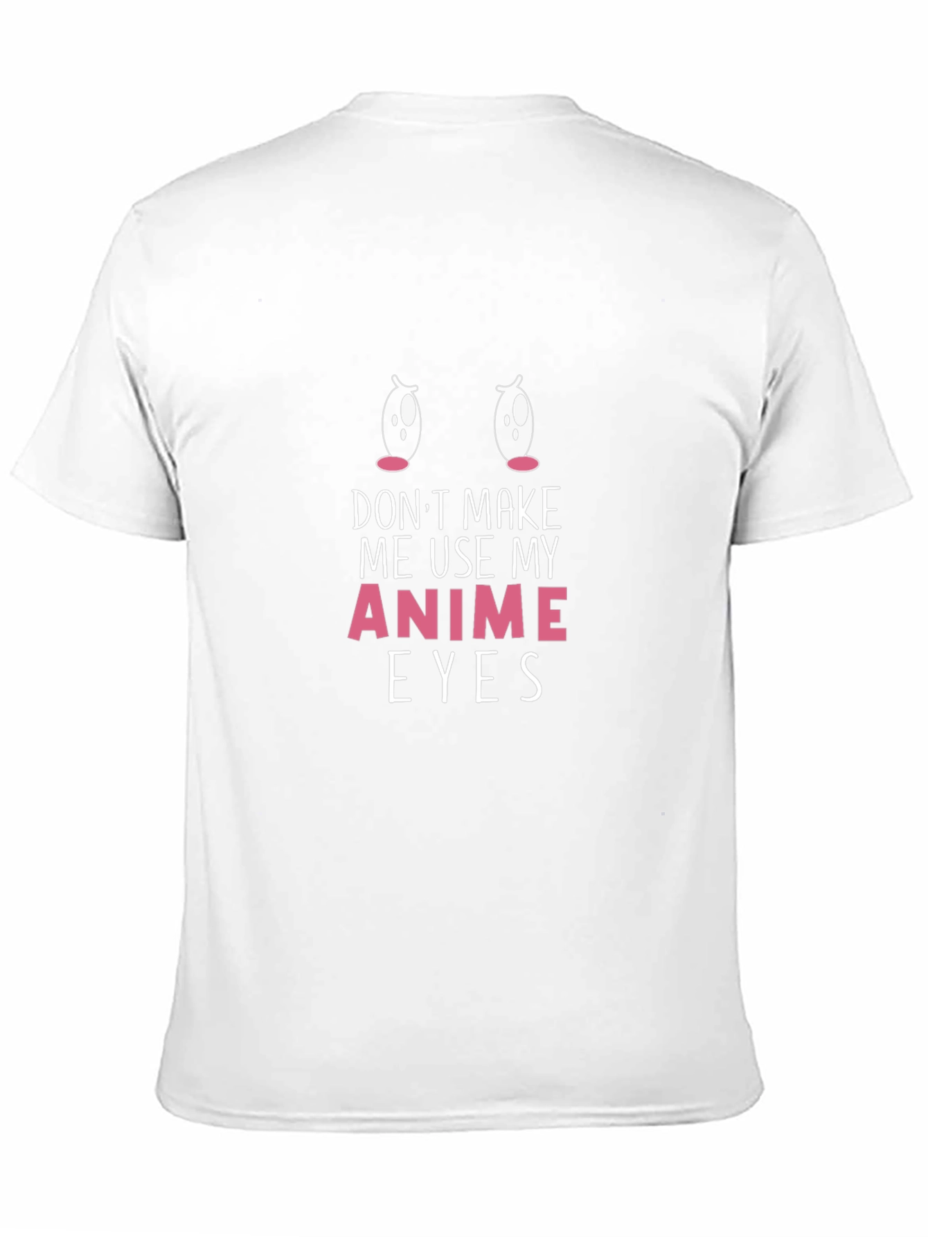 Anime Eyes Graphic Tee - Soft Cotton T-Shirt