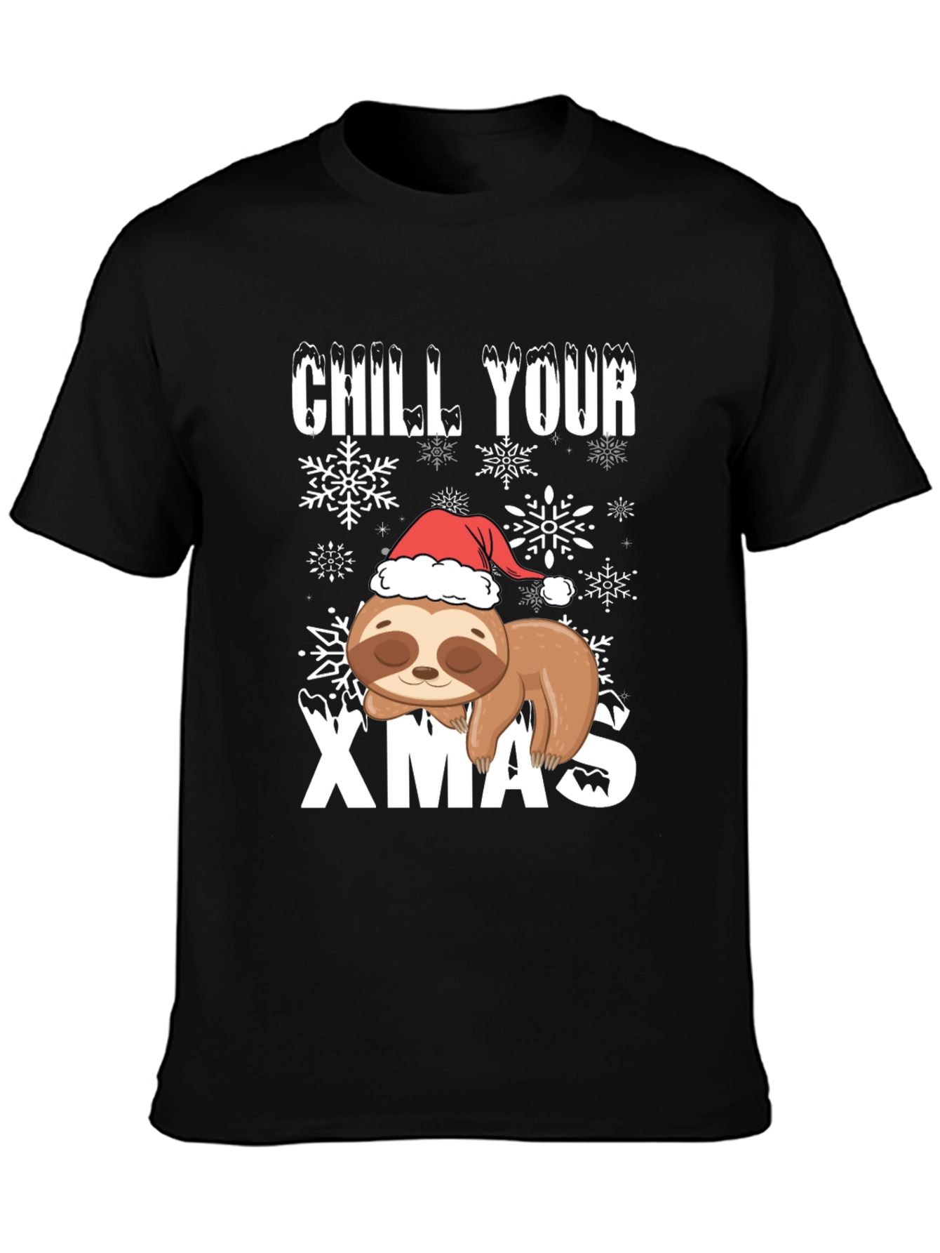 Chill Your Xmas Sloth T-Shirt
