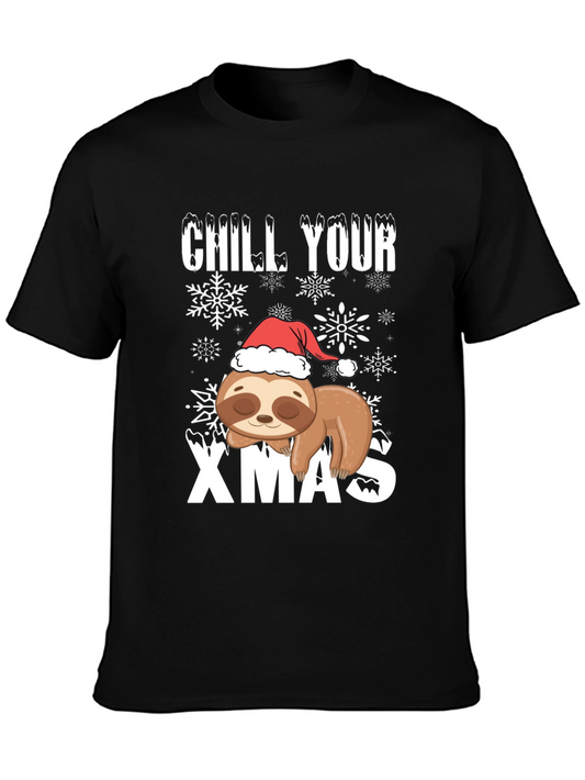 Chill Your Xmas Sloth T-Shirt