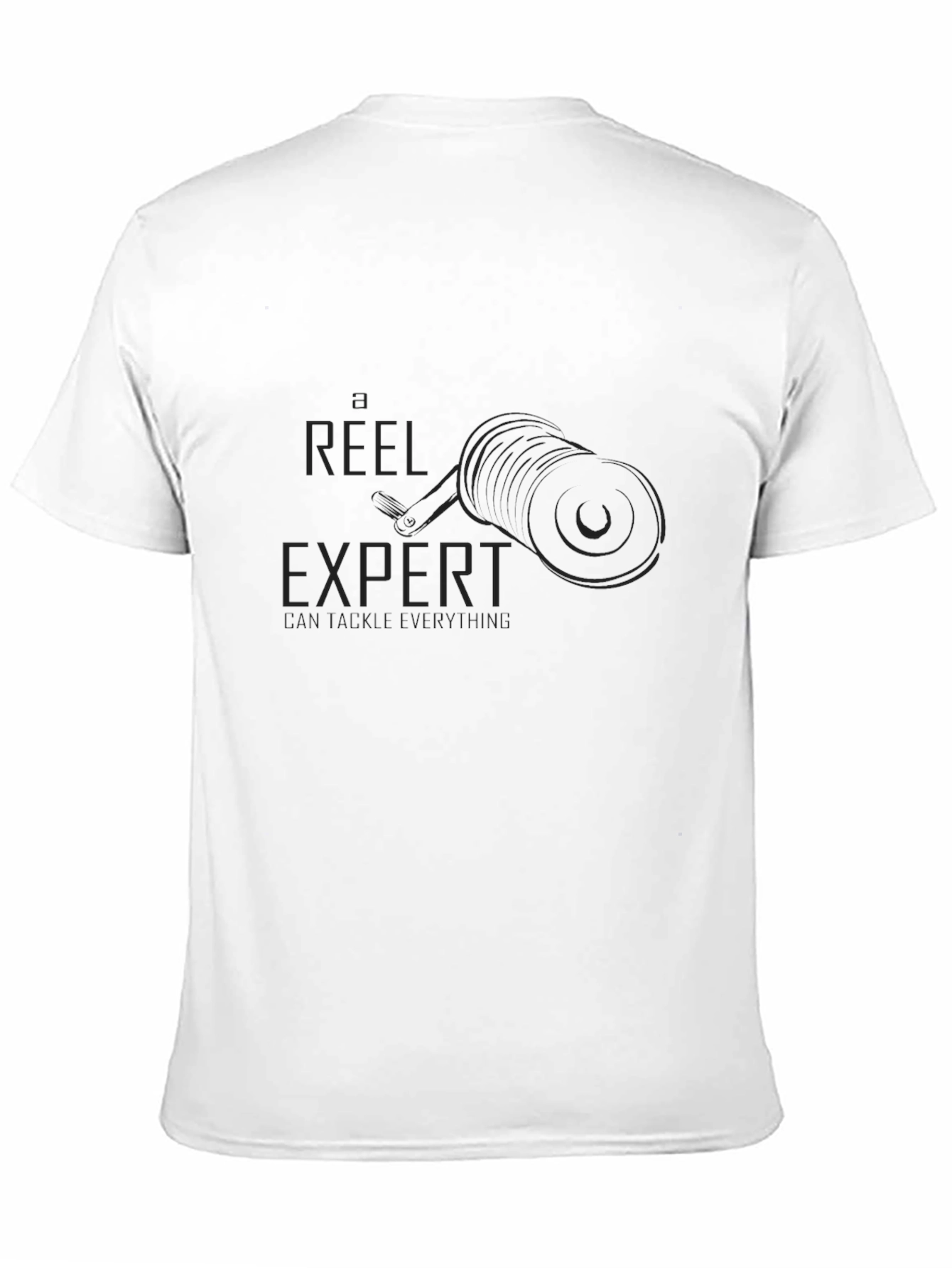 The Reel Expert Graphic Tee - Black T-Shirt