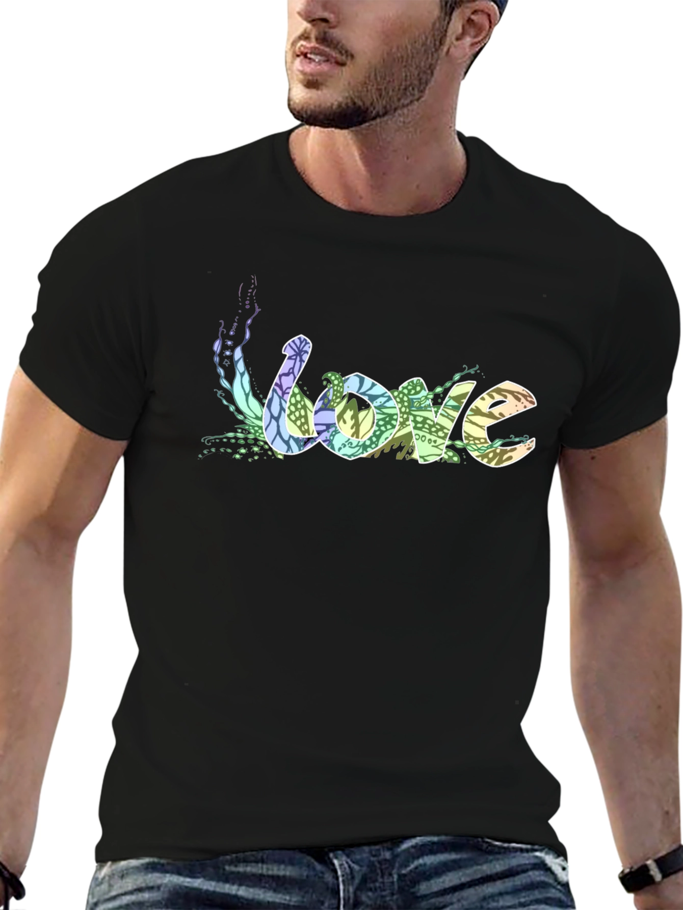 Love T-Shirt - Stylish Graphic Tee for Men