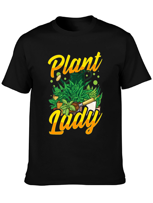 Plant Lady Graphic Tee - Gardening Enthusiast Shirt