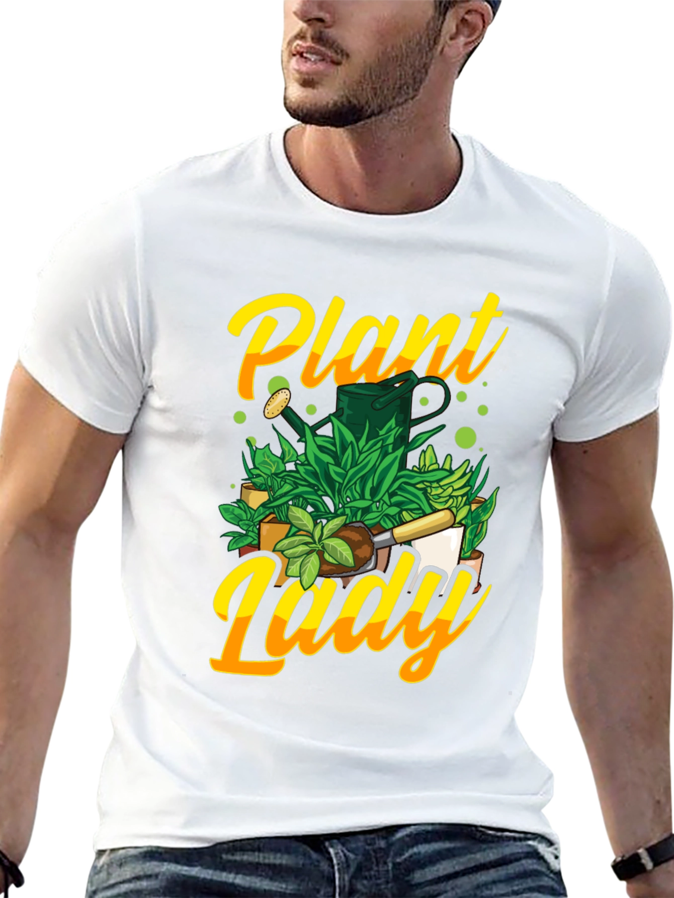 Plant Lady Graphic Tee - Gardening Enthusiast Shirt