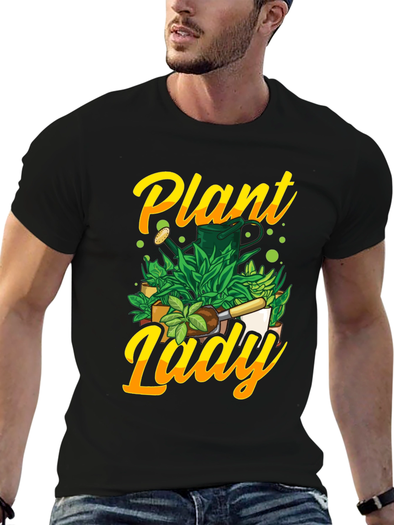 Plant Lady Graphic Tee - Gardening Enthusiast Shirt