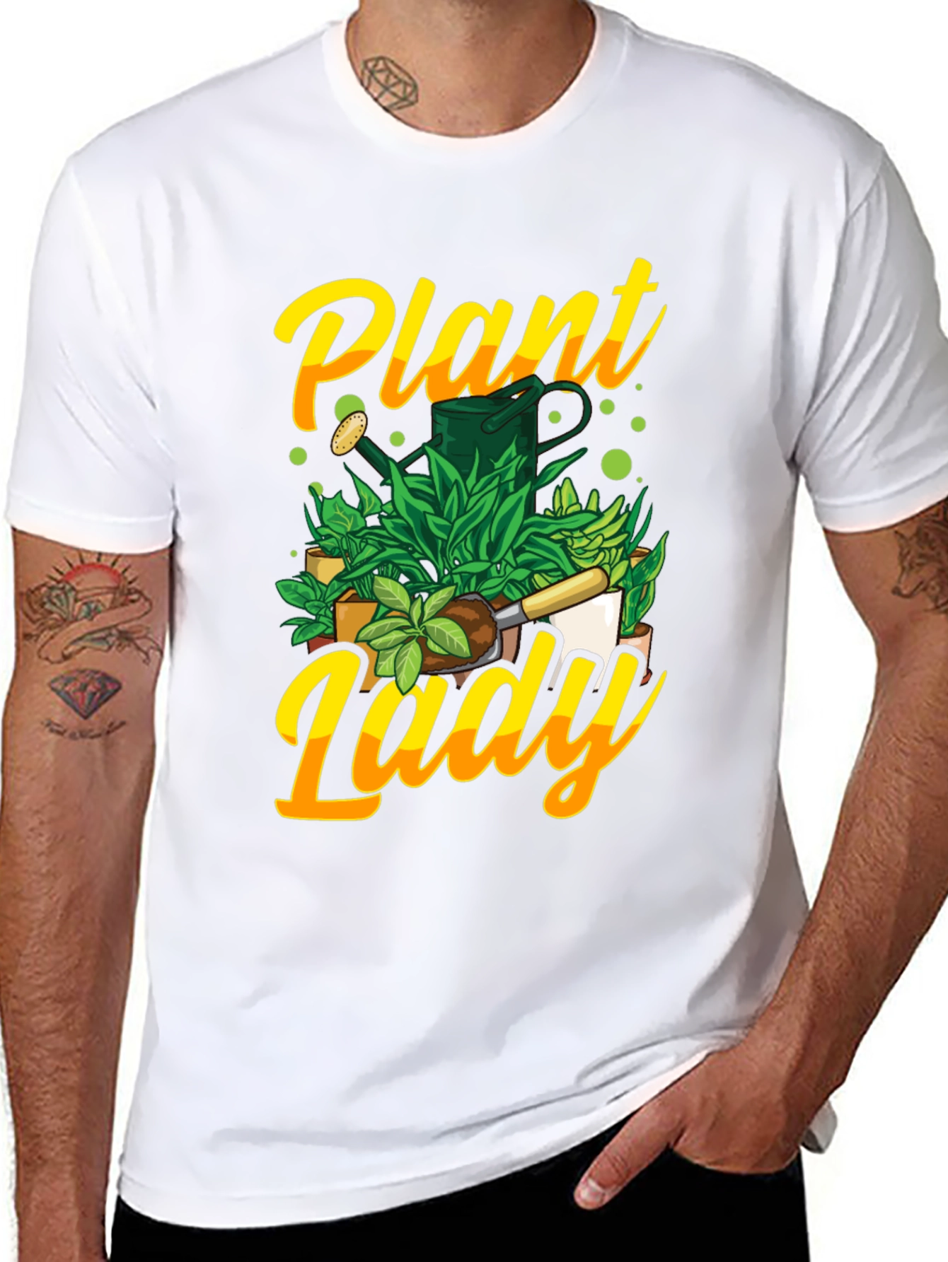 Plant Lady Graphic Tee - Gardening Enthusiast Shirt