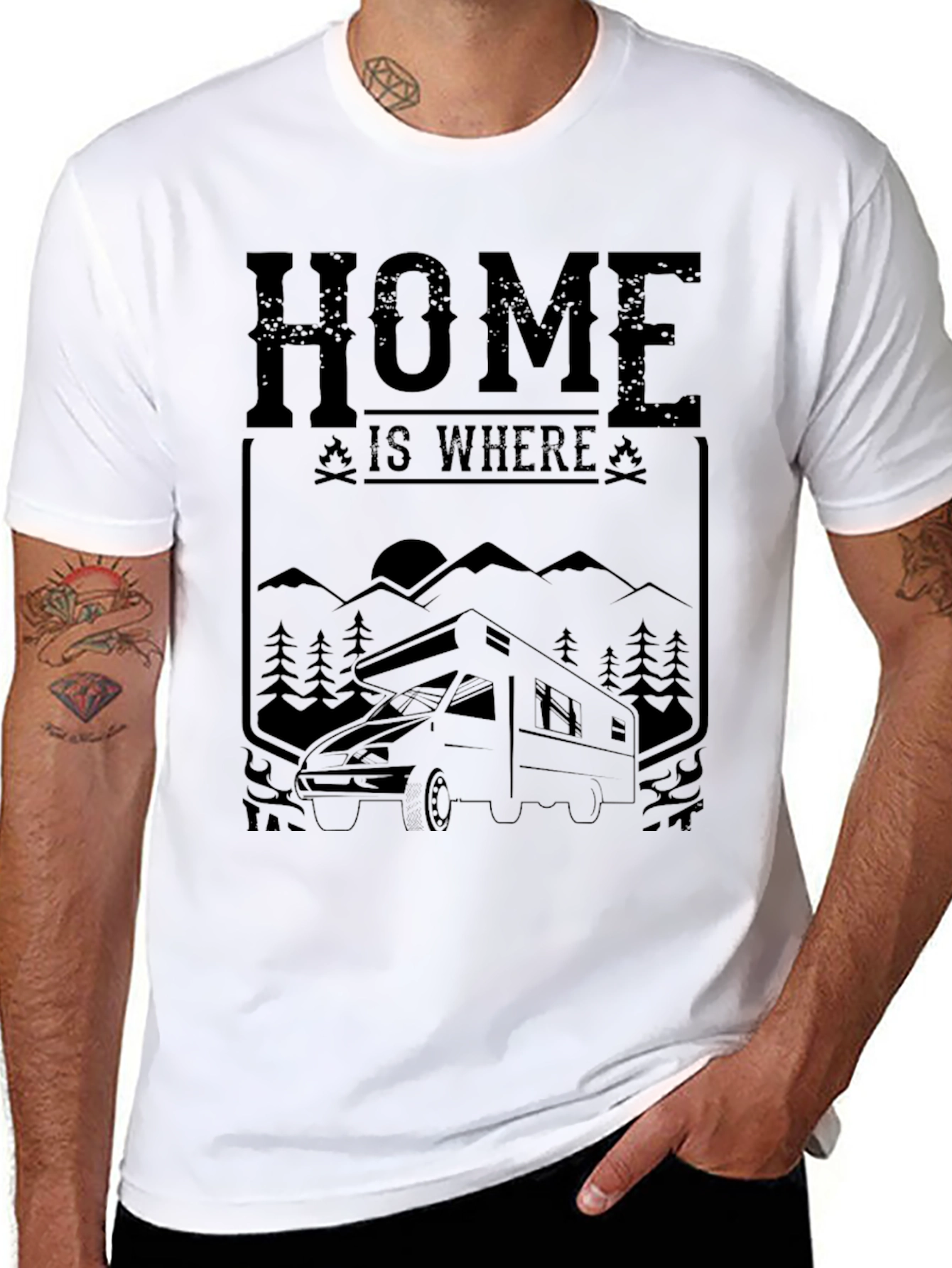 Home Is Where You Park It T-Shirt