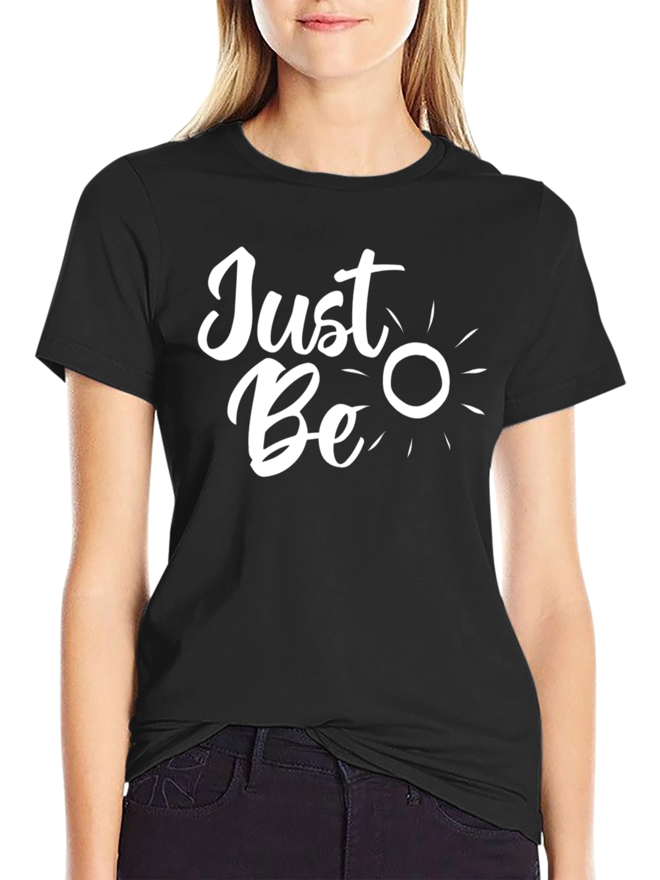 Just Be Sun Graphic Tee - Stylish Comfort