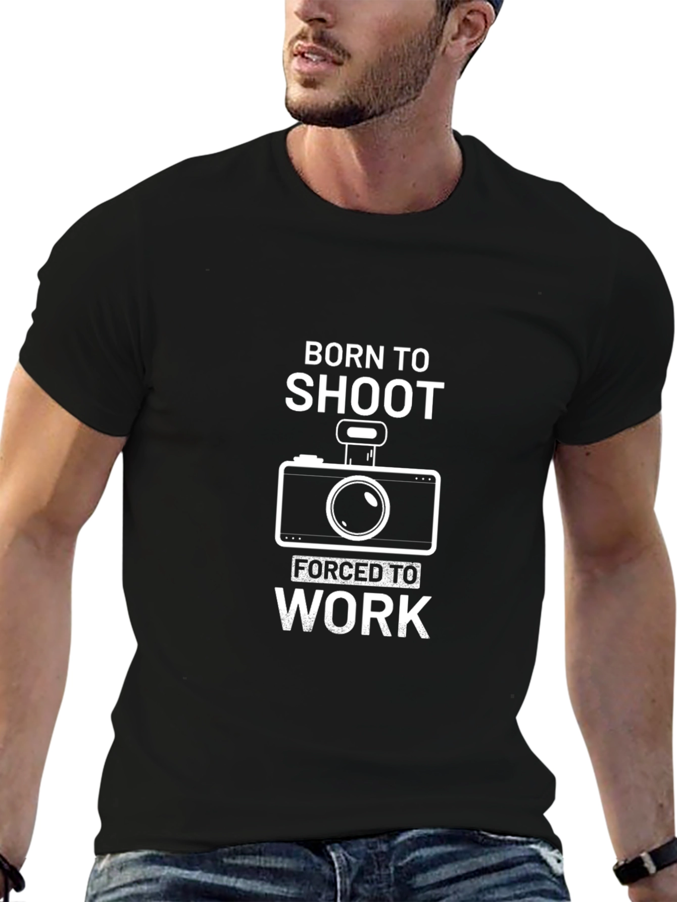 Born to Shoot T-Shirt - Photographer Gift