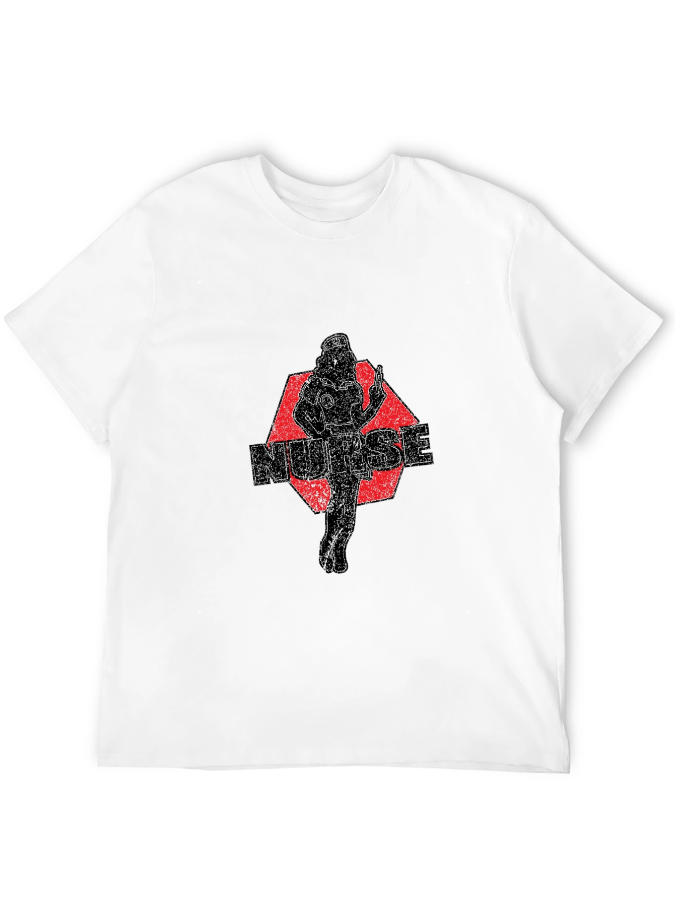 Nurse Graphic Tee - Black Unisex T-Shirt