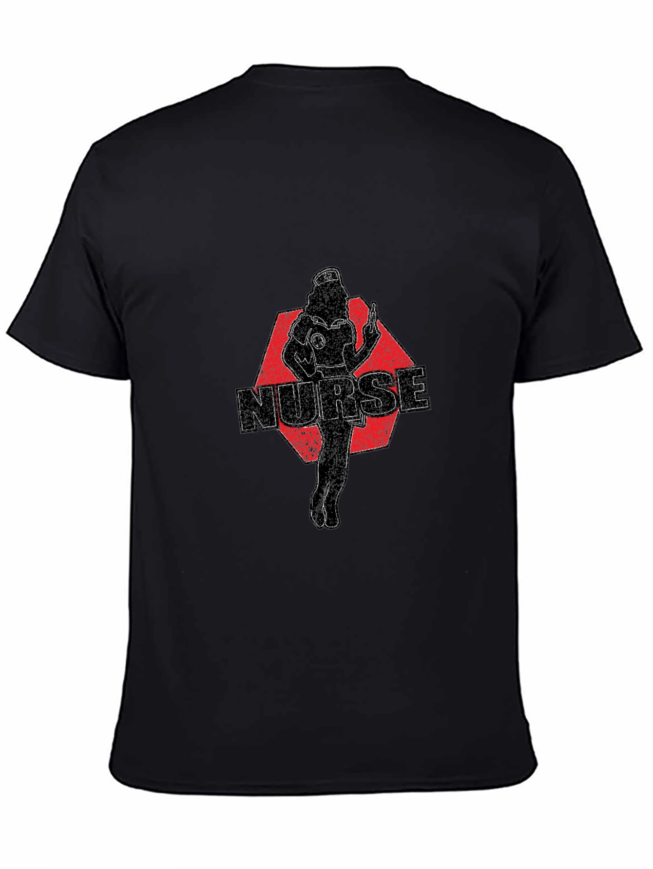 Nurse Graphic Tee - Black Unisex T-Shirt