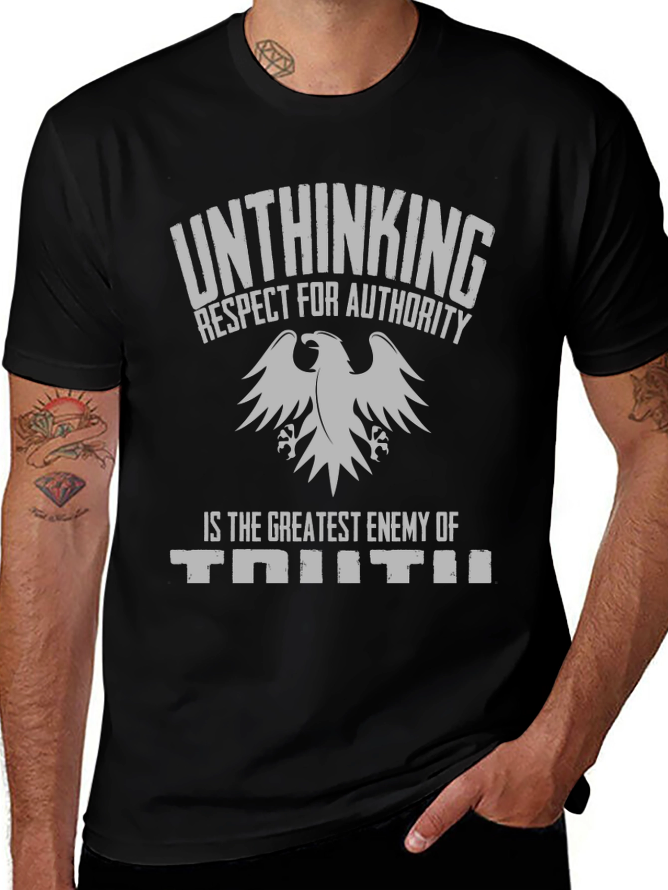 Unthinking Respect for Authority Graphic Tee