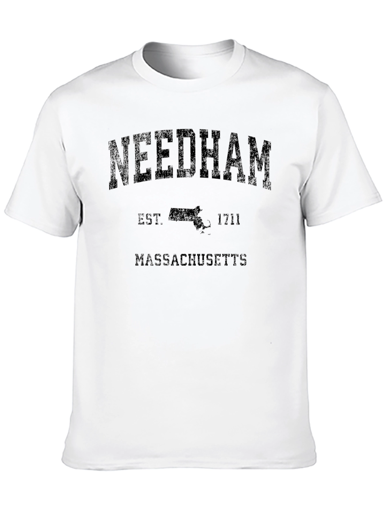 Needham Massachusetts Est. 1711 T-Shirt