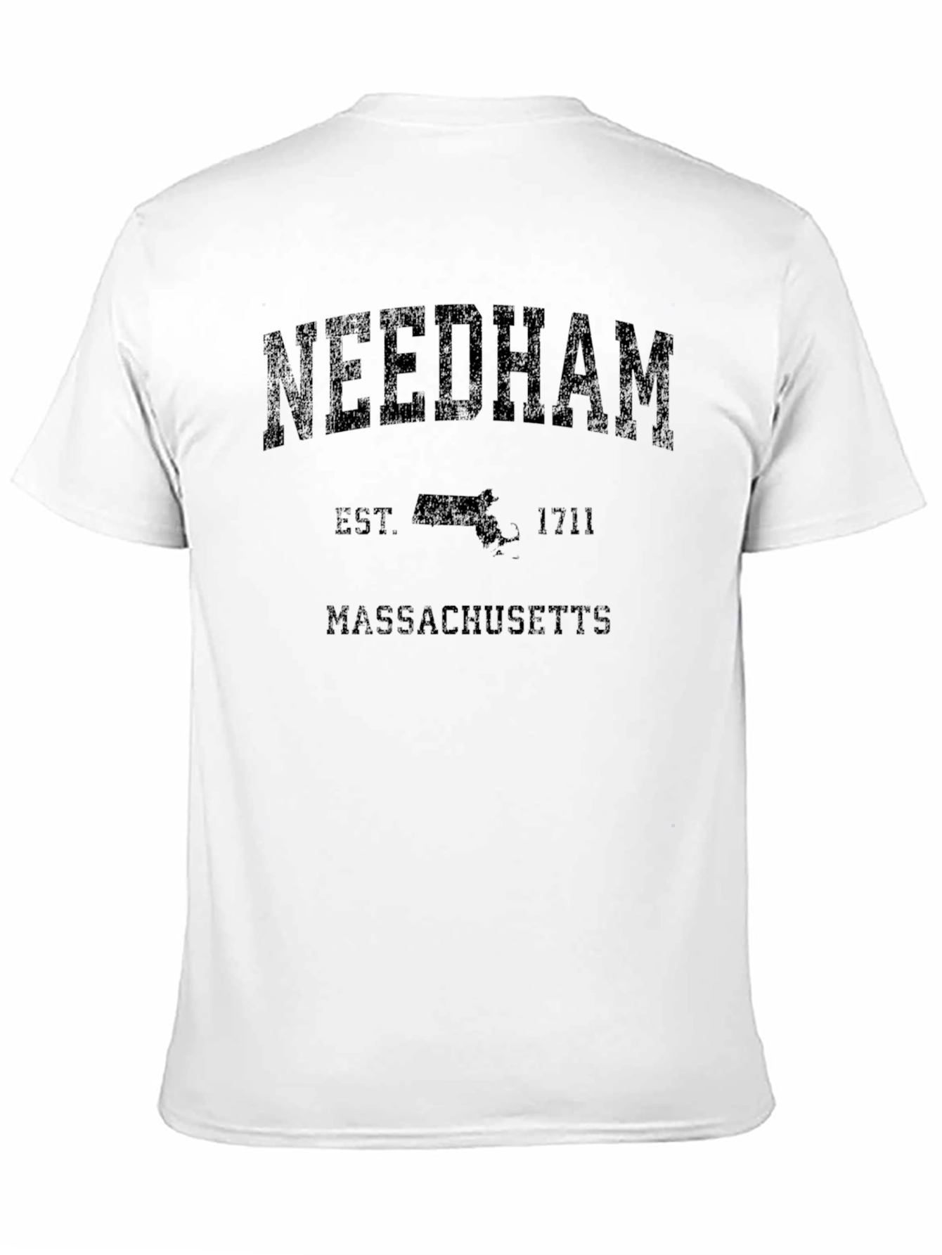 Needham Massachusetts Est. 1711 T-Shirt