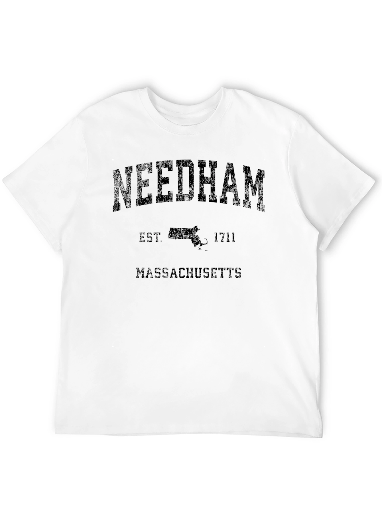 Needham Massachusetts Est. 1711 T-Shirt